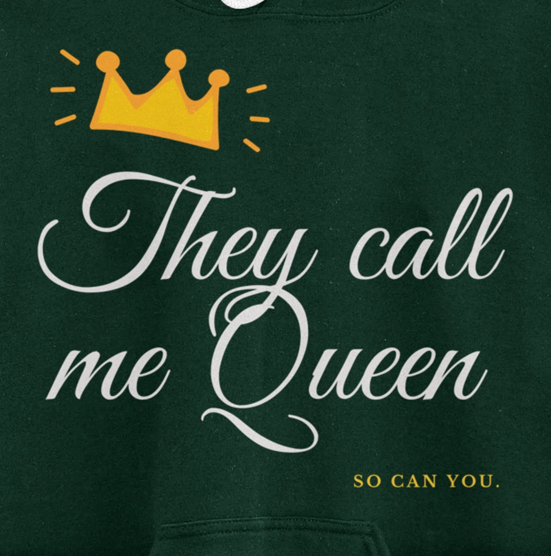 Fit for a Queen Pullover Hoodie