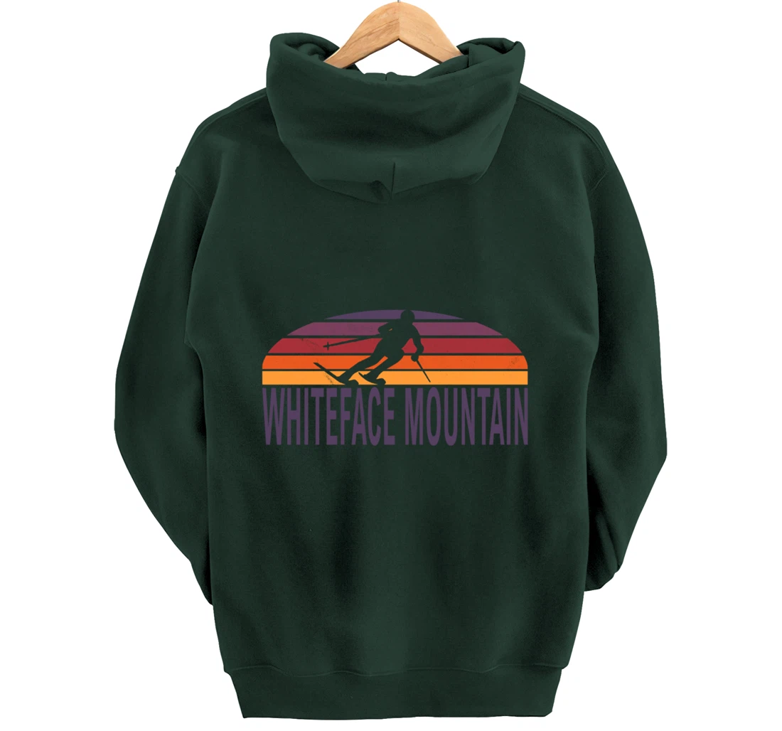 Whiteface Mountain Wilmington New York USA Ski Resort Pullover Hoodie