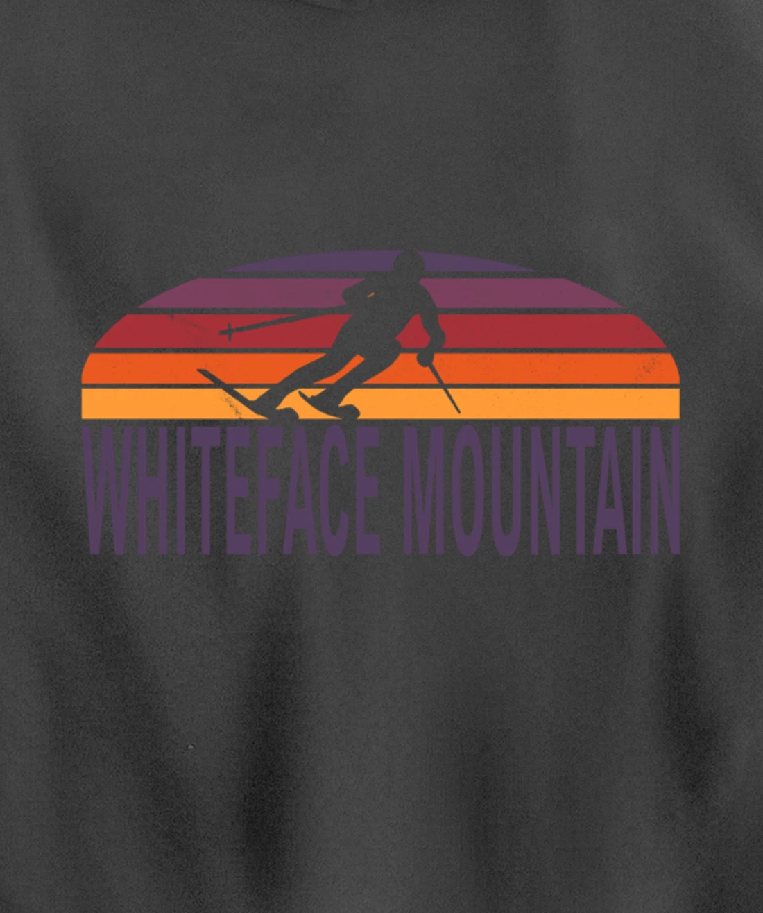 Whiteface Mountain Wilmington New York USA Ski Resort Pullover Hoodie