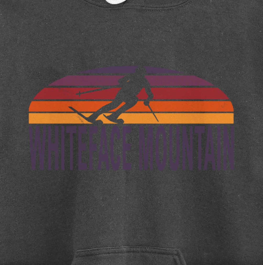 Whiteface Mountain Wilmington New York USA Ski Resort Pullover Hoodie