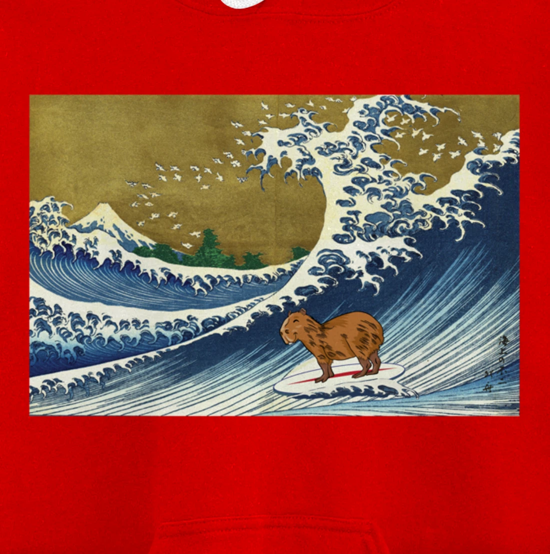Capybara Pullover Hoodie