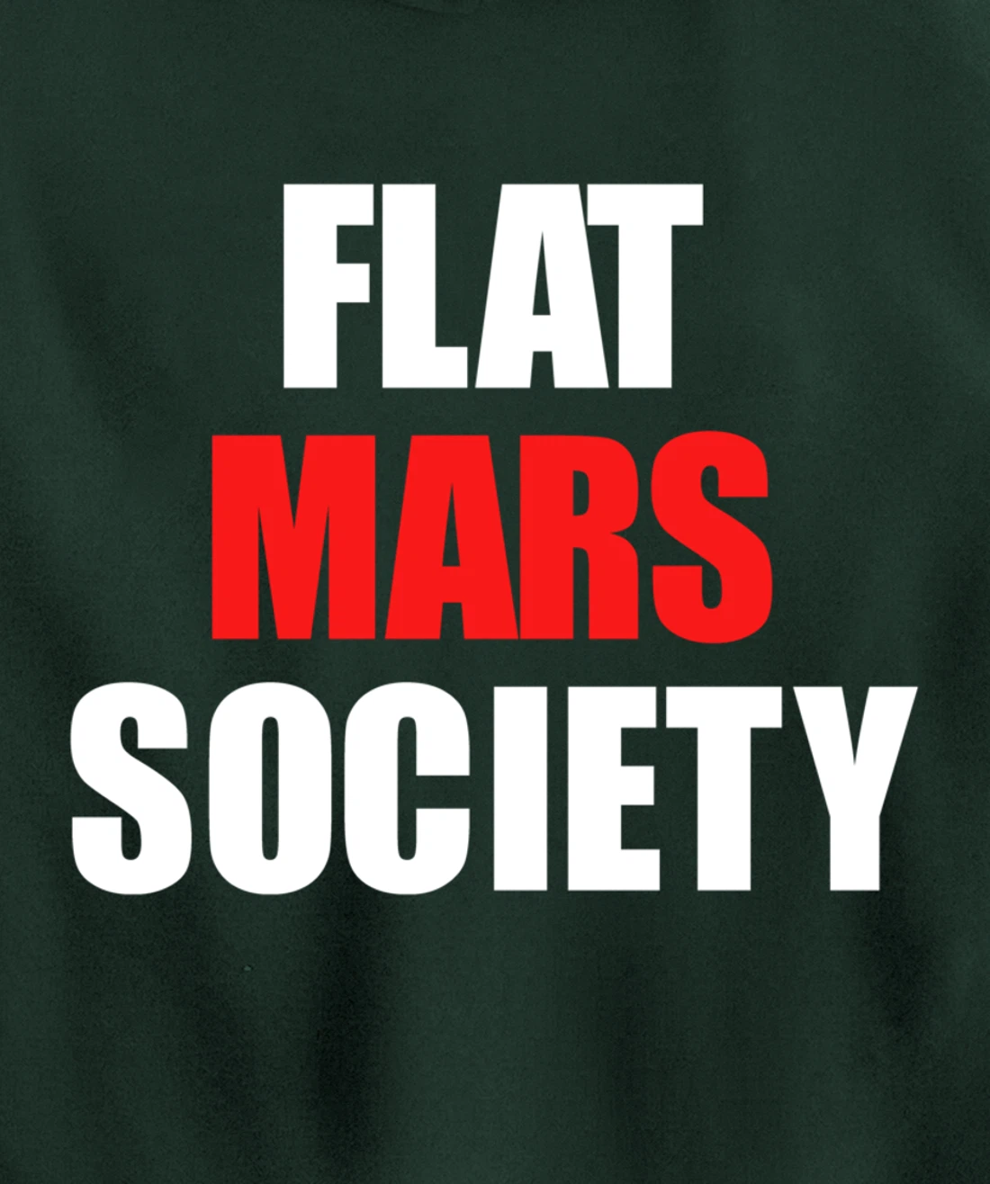 Flat Mars Society Pullover Hoodie