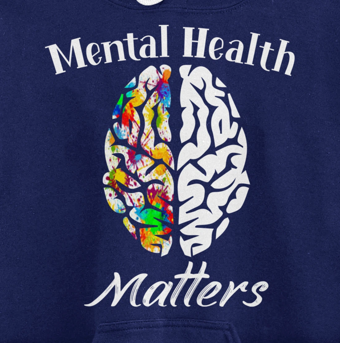 Mental Health Matters End The Stigma Mental Health Awareness Pullover Hoodie