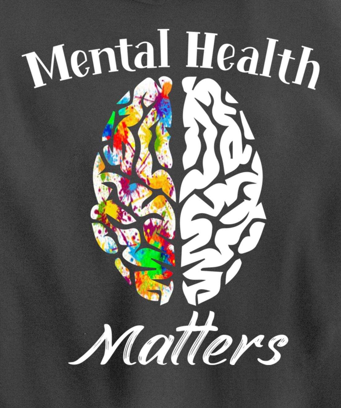 Mental Health Matters End The Stigma Mental Health Awareness Pullover Hoodie