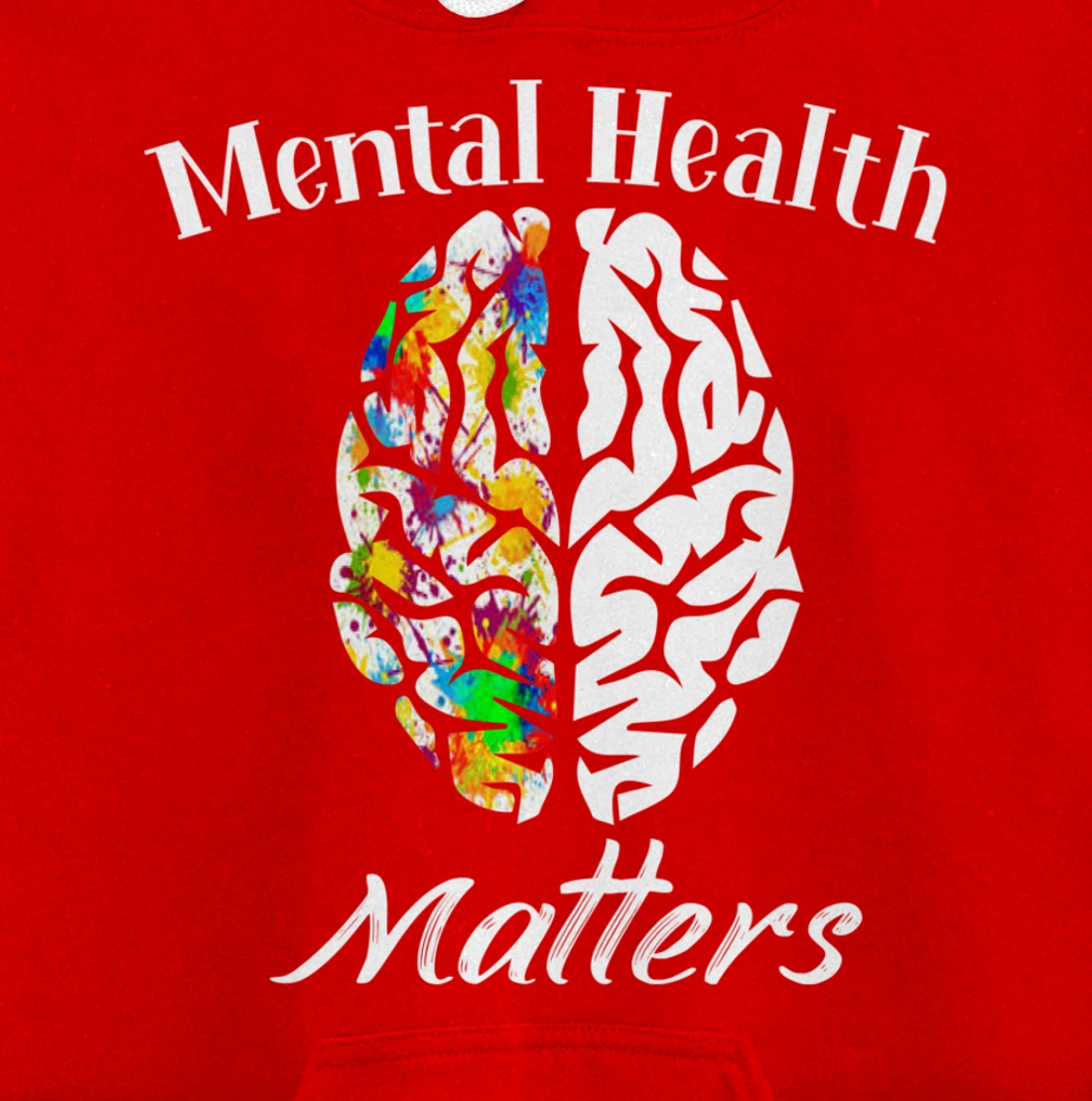 Mental Health Matters End The Stigma Mental Health Awareness Pullover Hoodie