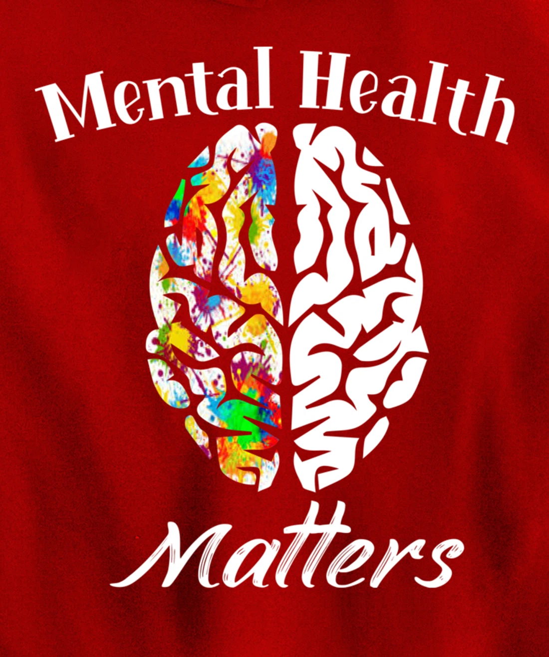 Mental Health Matters End The Stigma Mental Health Awareness Pullover Hoodie
