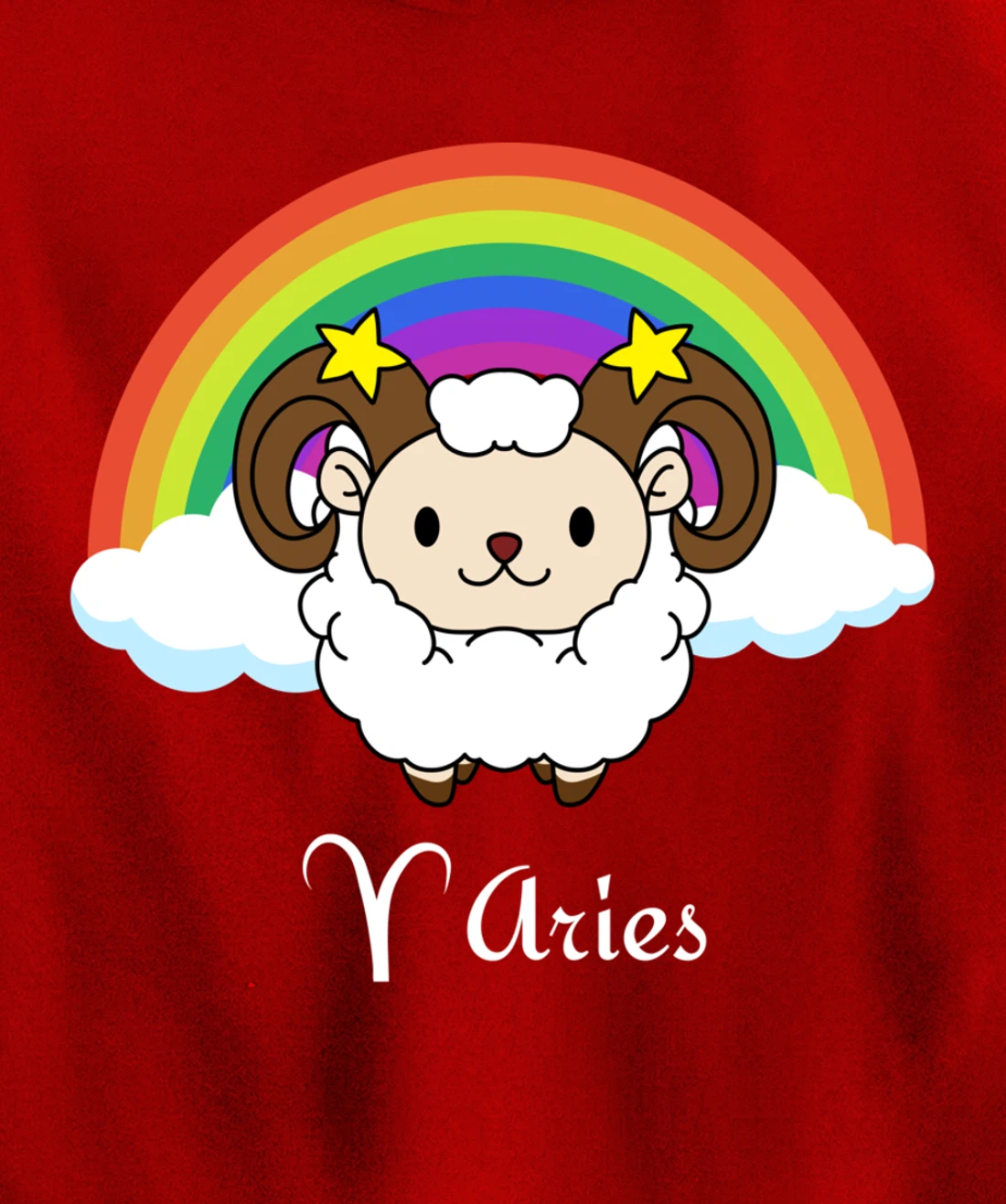 LGBT Gay Lesbian Pride Aries Horoscope Zodiac Astrology Pullover Hoodie