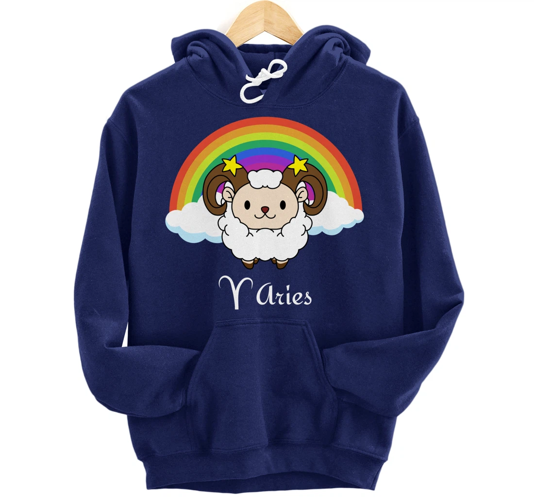 LGBT Gay Lesbian Pride Aries Horoscope Zodiac Astrology Pullover Hoodie