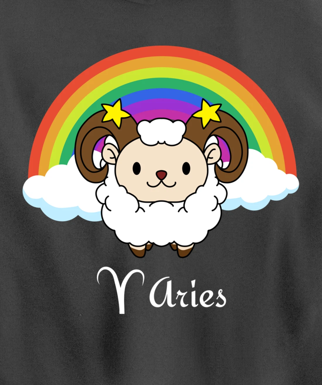 LGBT Gay Lesbian Pride Aries Horoscope Zodiac Astrology Pullover Hoodie