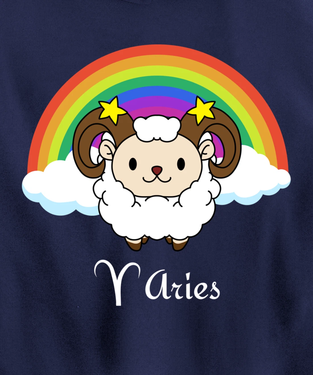 LGBT Gay Lesbian Pride Aries Horoscope Zodiac Astrology Pullover Hoodie