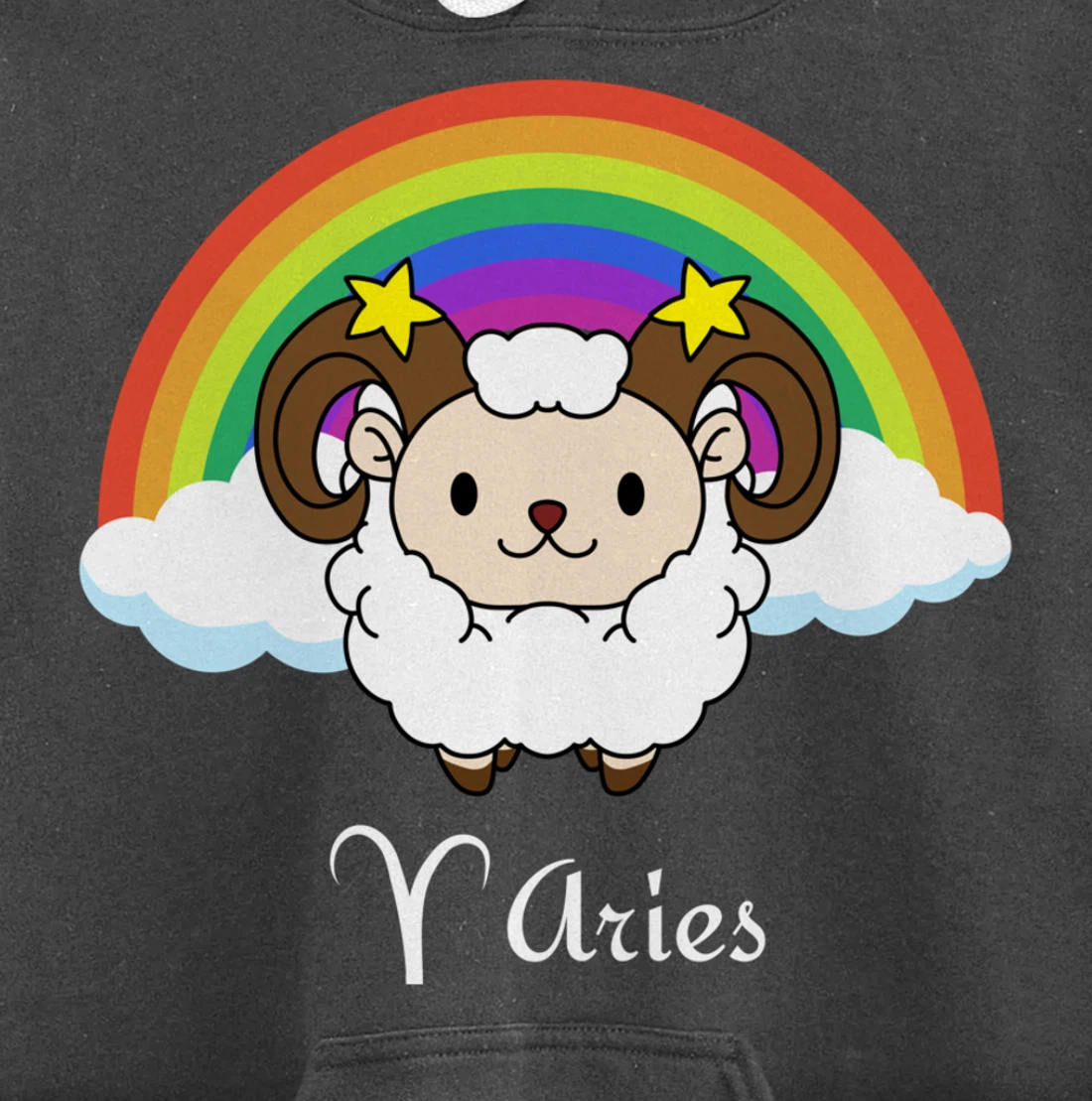 LGBT Gay Lesbian Pride Aries Horoscope Zodiac Astrology Pullover Hoodie