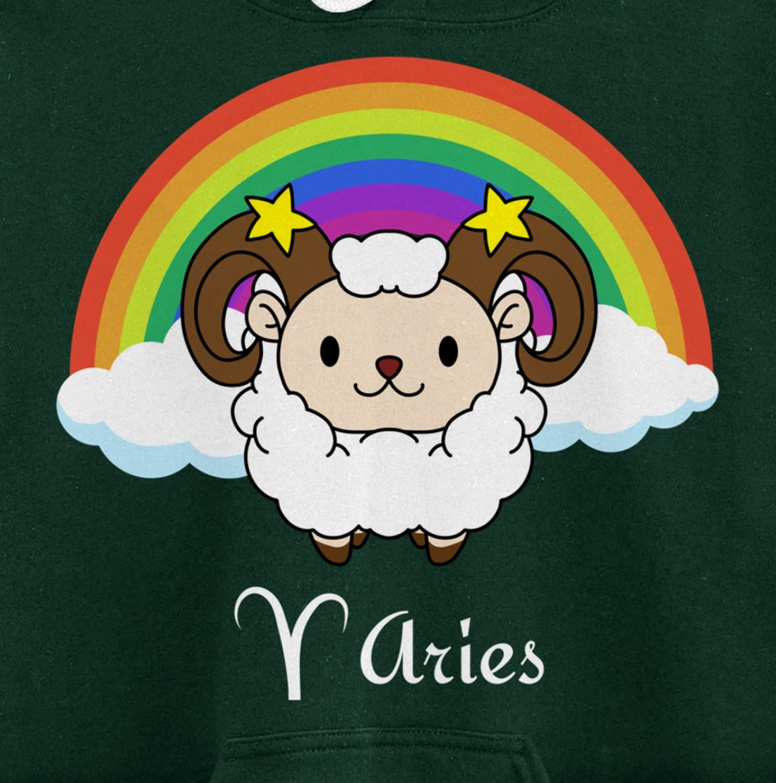 LGBT Gay Lesbian Pride Aries Horoscope Zodiac Astrology Pullover Hoodie