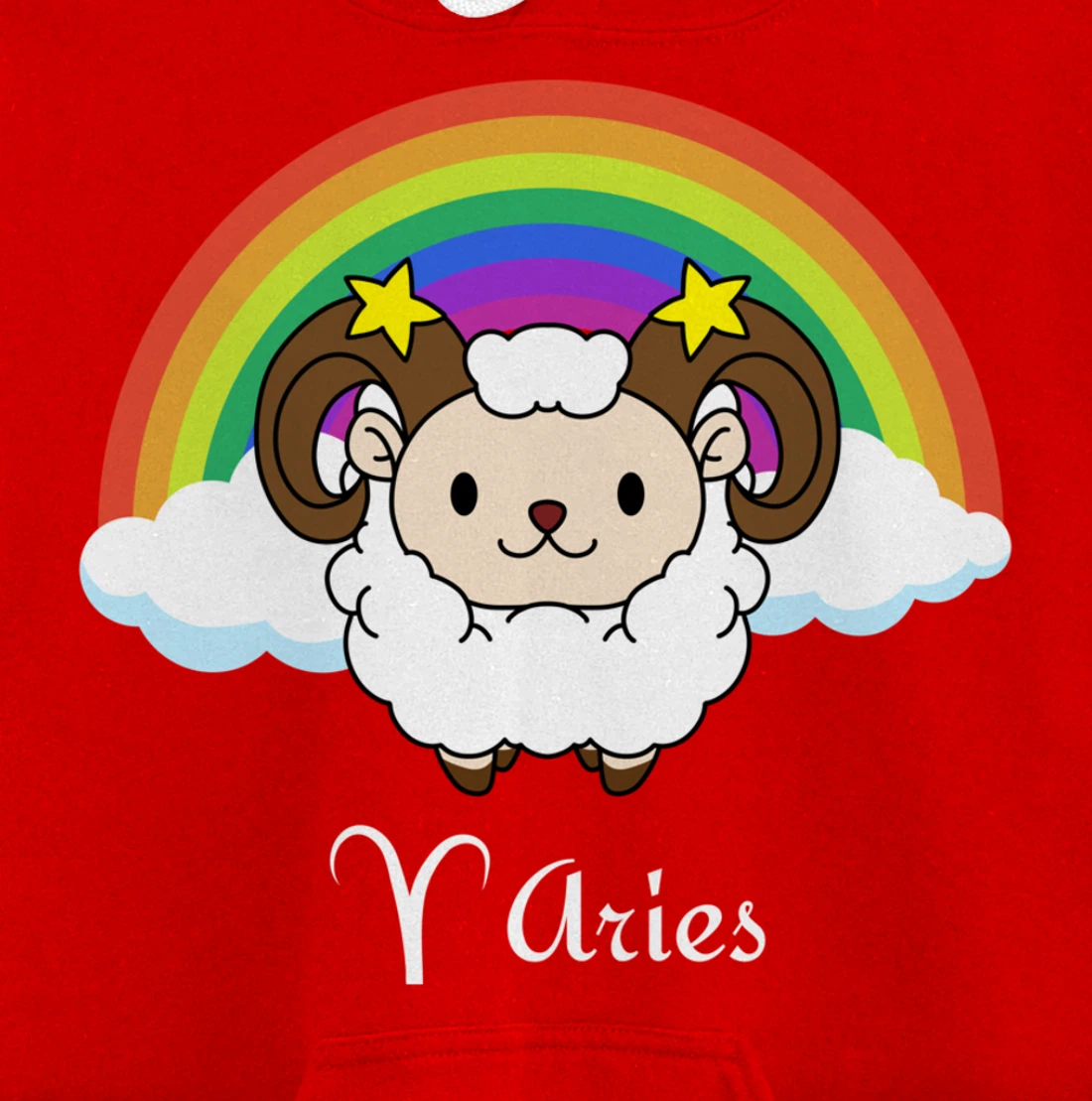 LGBT Gay Lesbian Pride Aries Horoscope Zodiac Astrology Pullover Hoodie