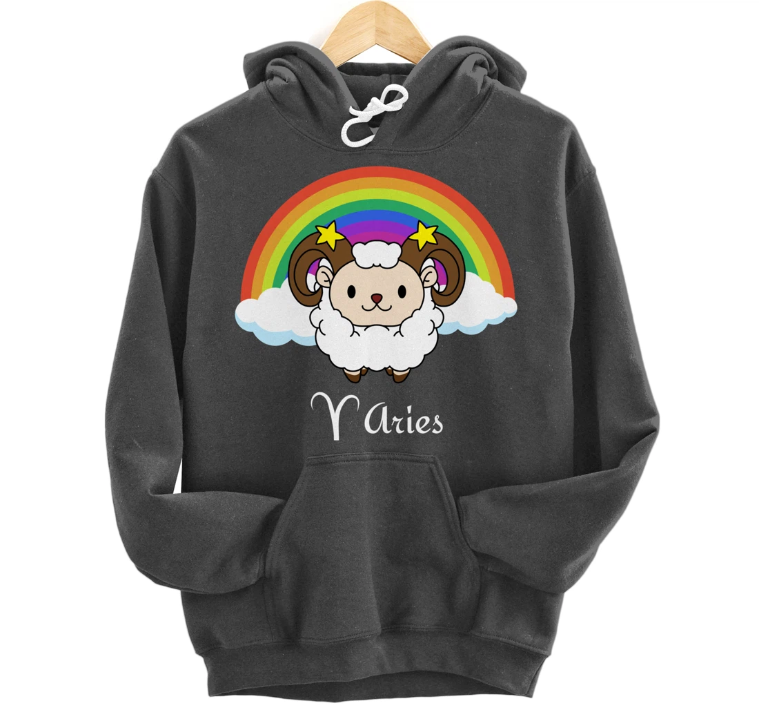 LGBT Gay Lesbian Pride Aries Horoscope Zodiac Astrology Pullover Hoodie