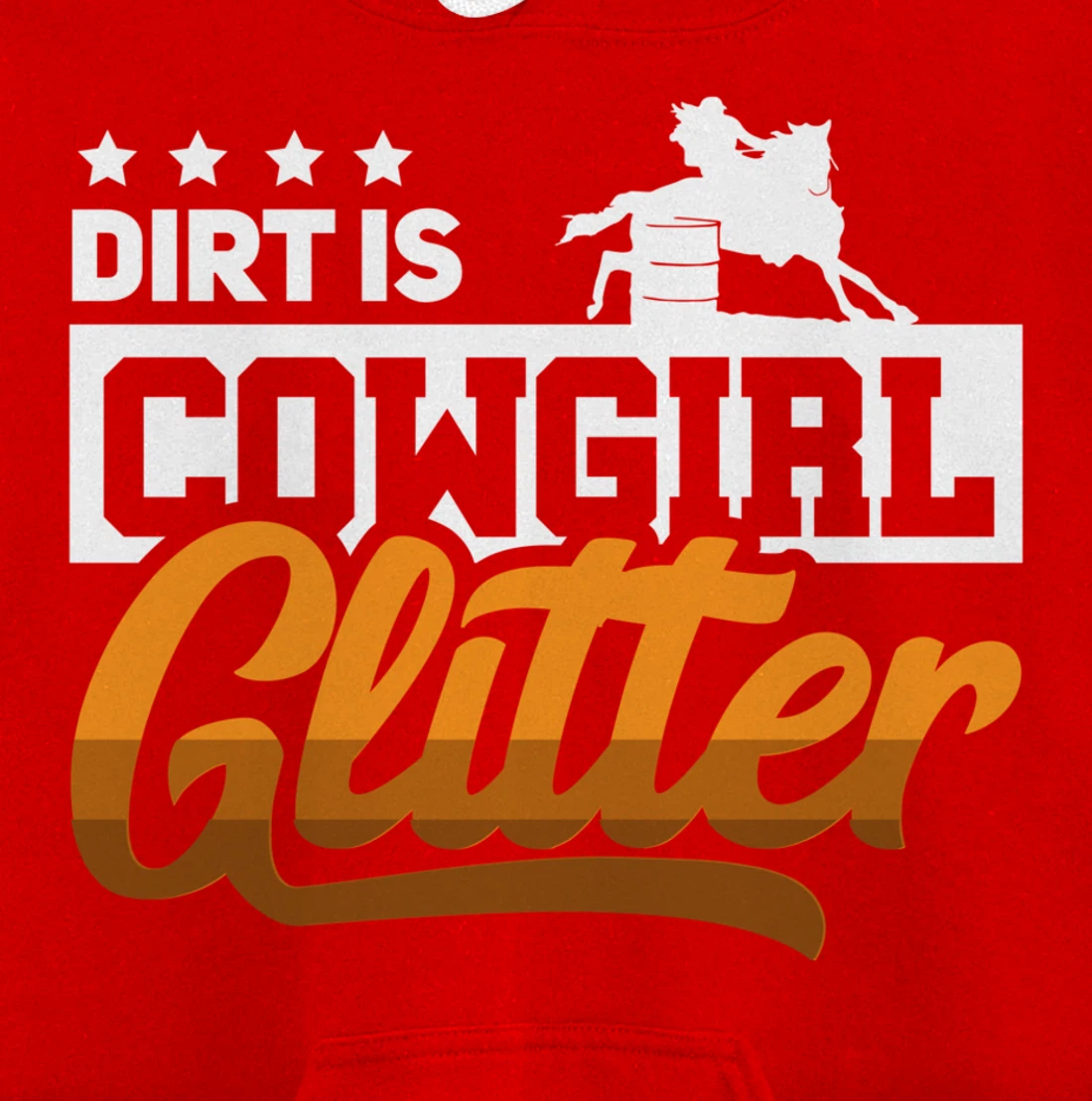 Barrel Race Horse Racer - Barrel Racing Show Pullover Hoodie