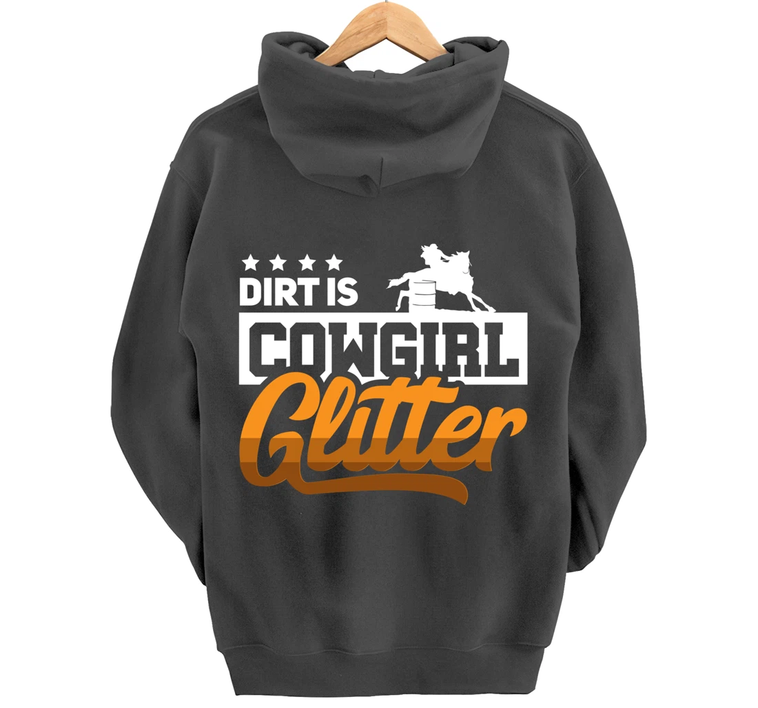 Barrel Race Horse Racer - Barrel Racing Show Pullover Hoodie
