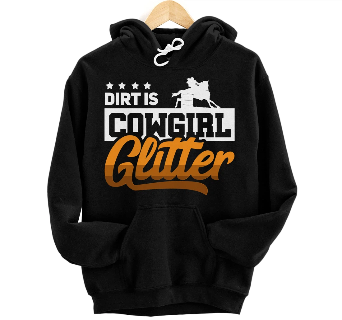 Barrel Race Horse Racer - Barrel Racing Show Pullover Hoodie