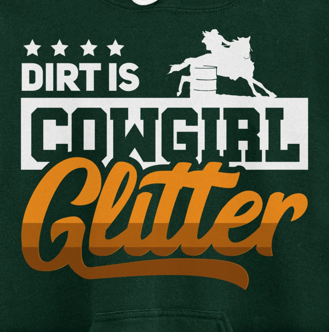 Barrel Race Horse Racer - Barrel Racing Show Pullover Hoodie