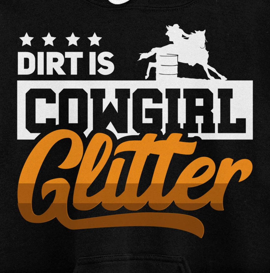 Barrel Race Horse Racer - Barrel Racing Show Pullover Hoodie