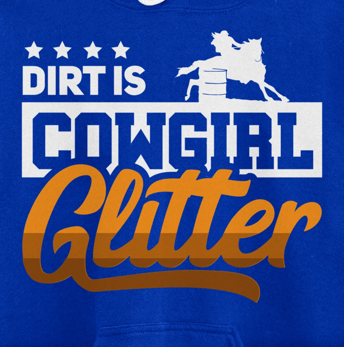 Barrel Race Horse Racer - Barrel Racing Show Pullover Hoodie