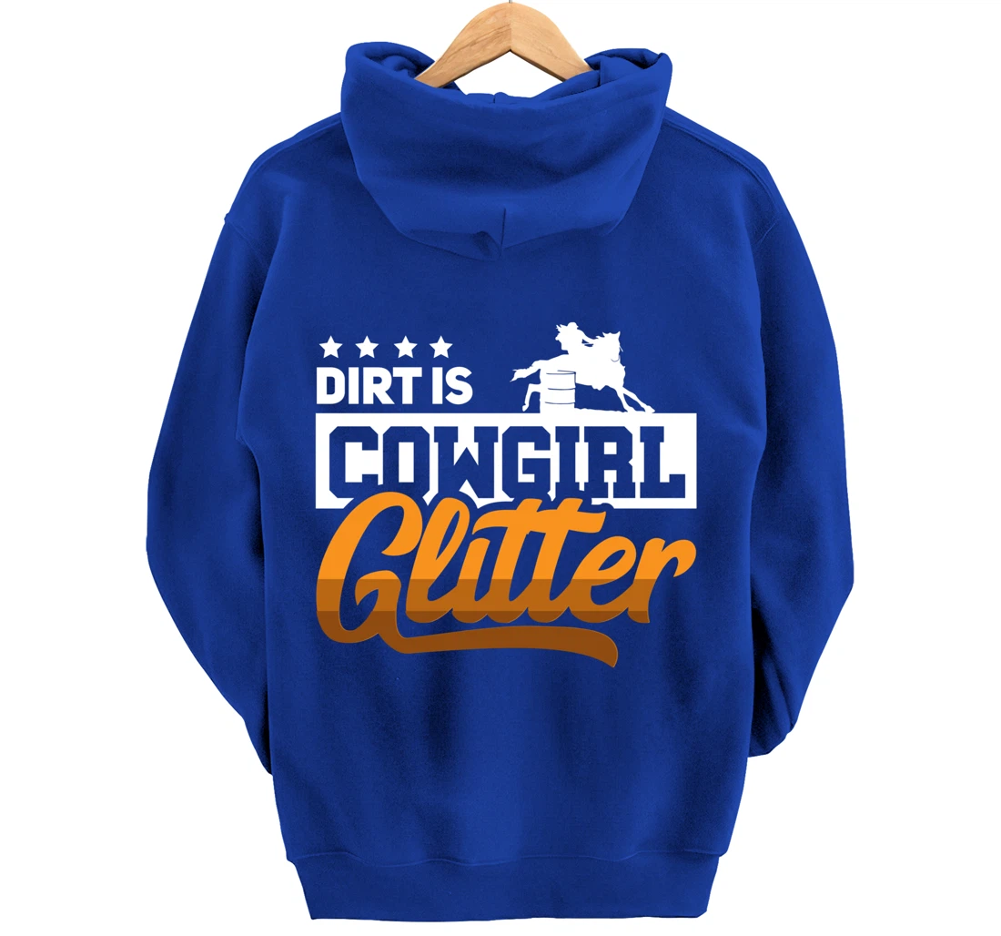 Barrel Race Horse Racer - Barrel Racing Show Pullover Hoodie