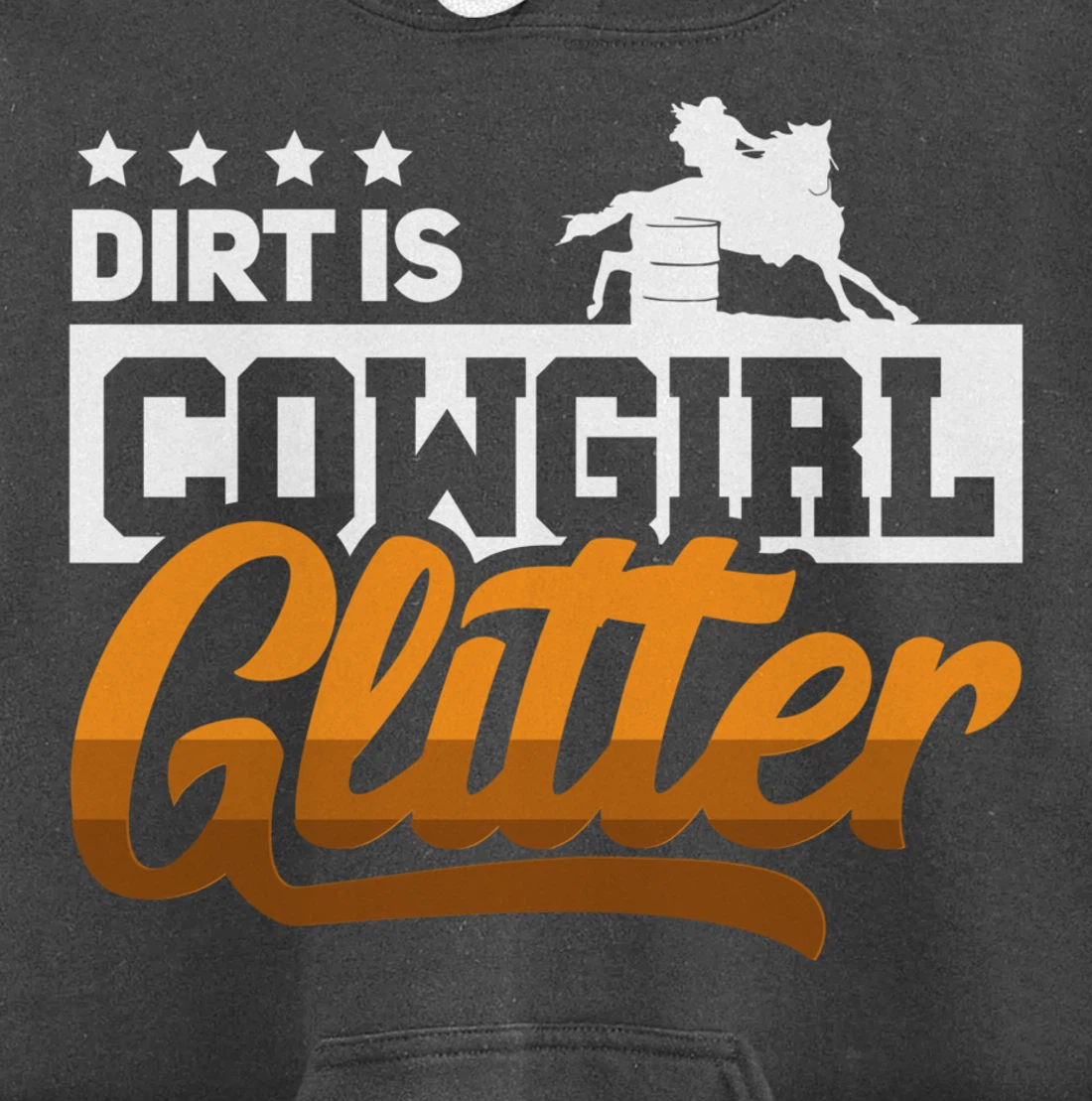 Barrel Race Horse Racer - Barrel Racing Show Pullover Hoodie