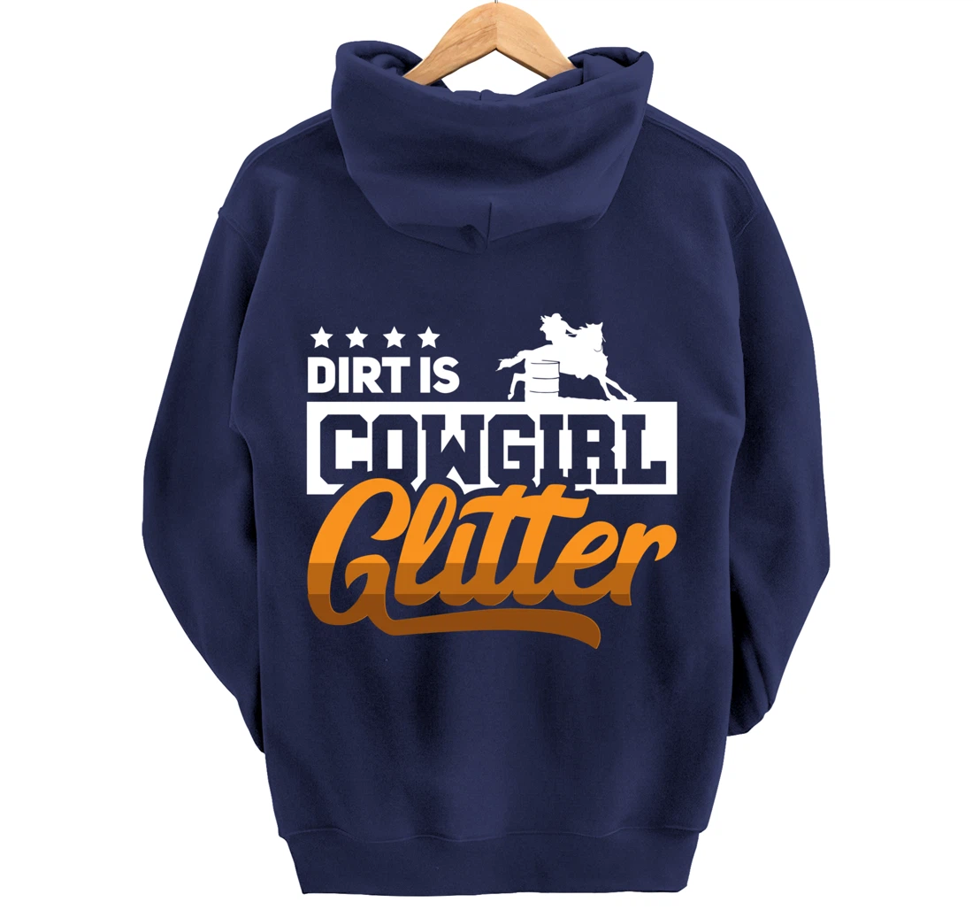 Barrel Race Horse Racer - Barrel Racing Show Pullover Hoodie