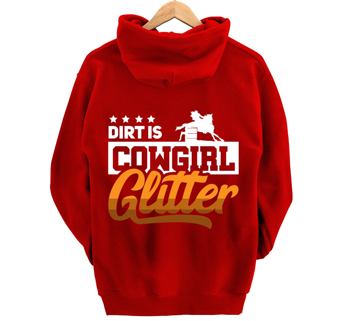 Barrel Race Horse Racer - Barrel Racing Show Pullover Hoodie