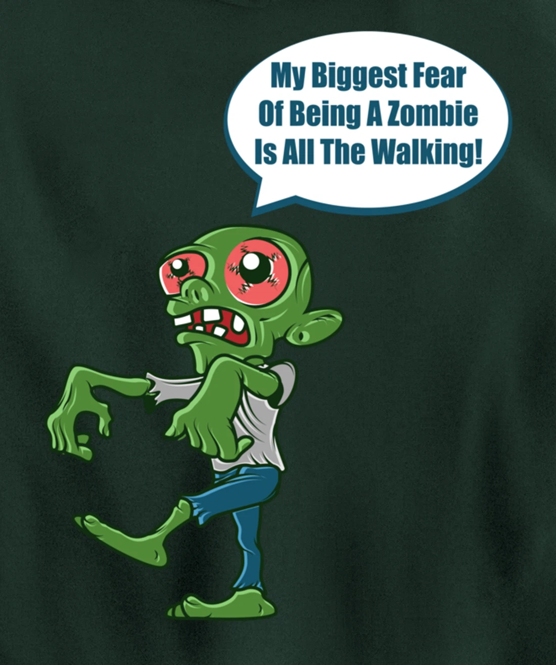 Zombie Zombie Fanatic Pullover Hoodie