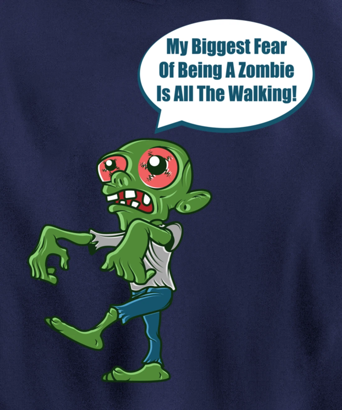 Zombie Zombie Fanatic Pullover Hoodie