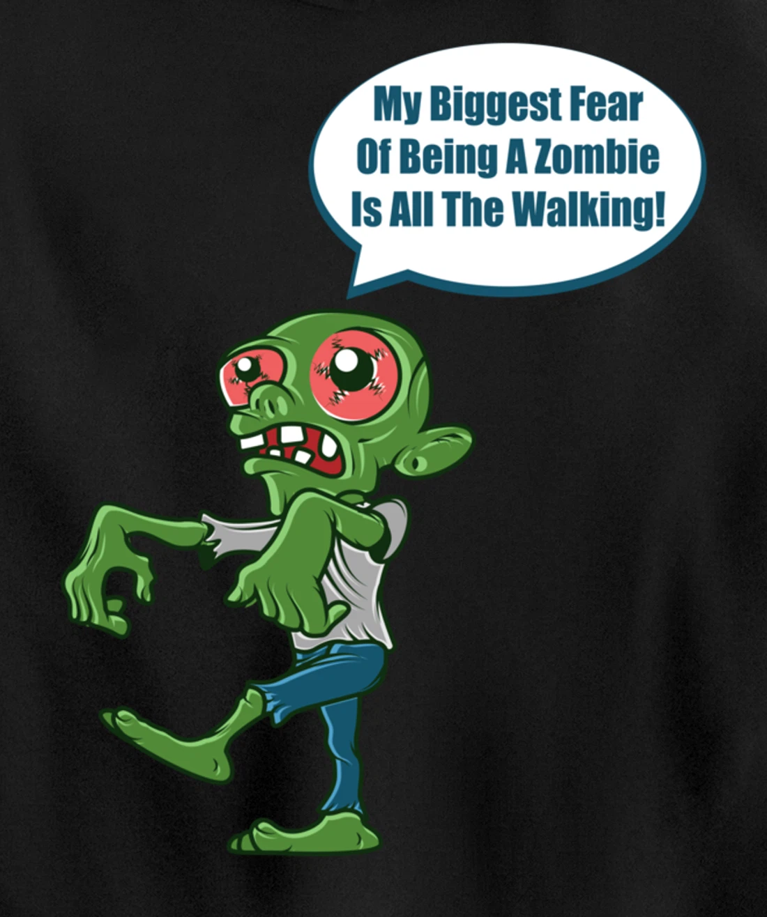 Zombie Zombie Fanatic Pullover Hoodie