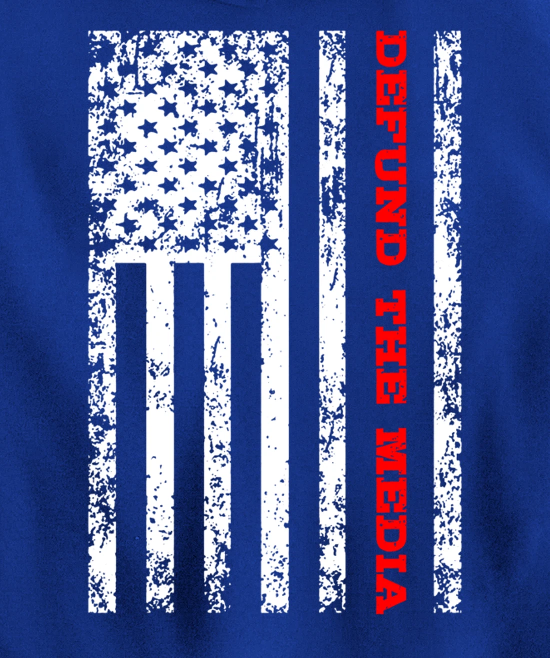 Defund The Media Pullover Hoodie