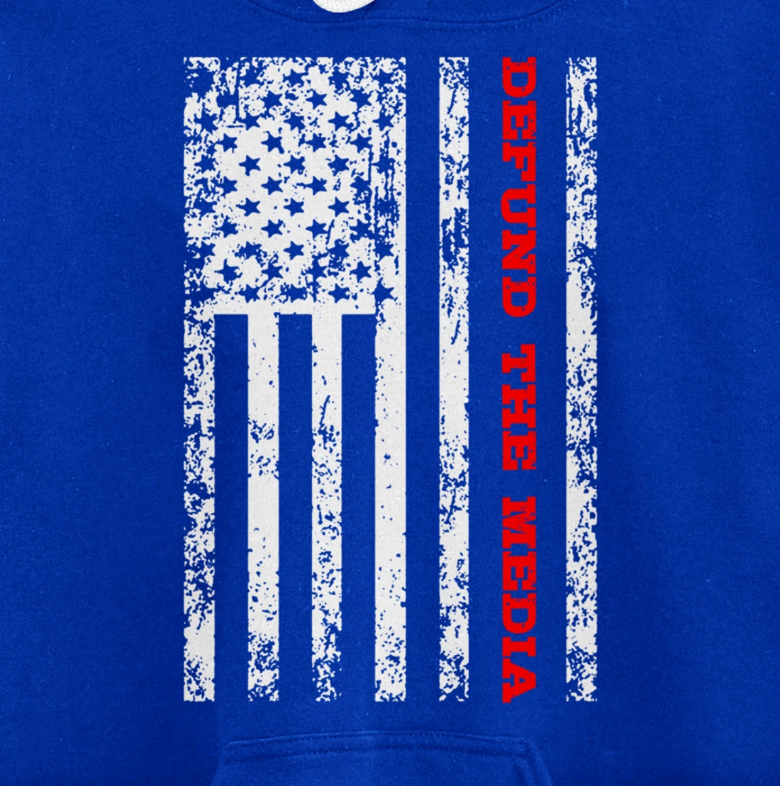 Defund The Media Pullover Hoodie
