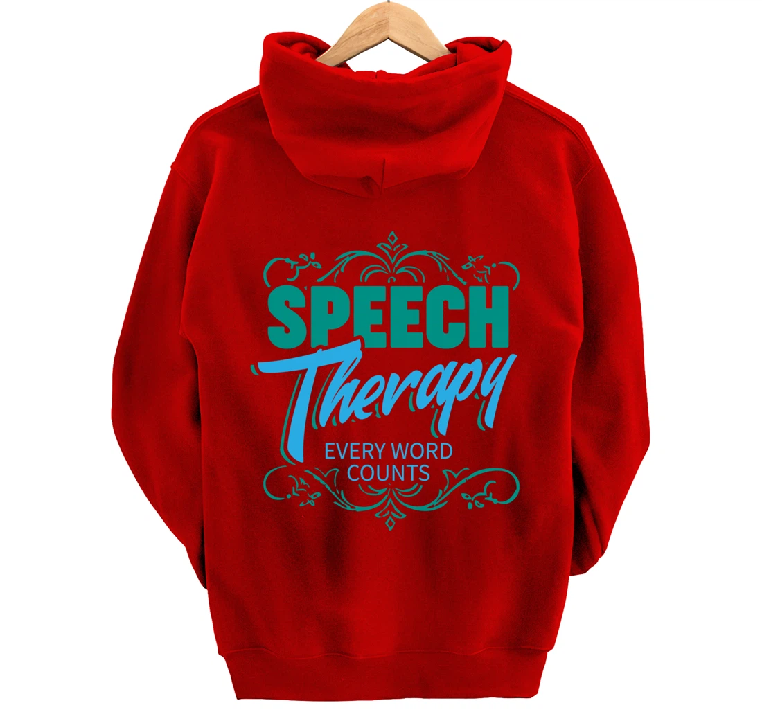 Speech Therapy gifts for Speech Language Pathologist Pullover Hoodie