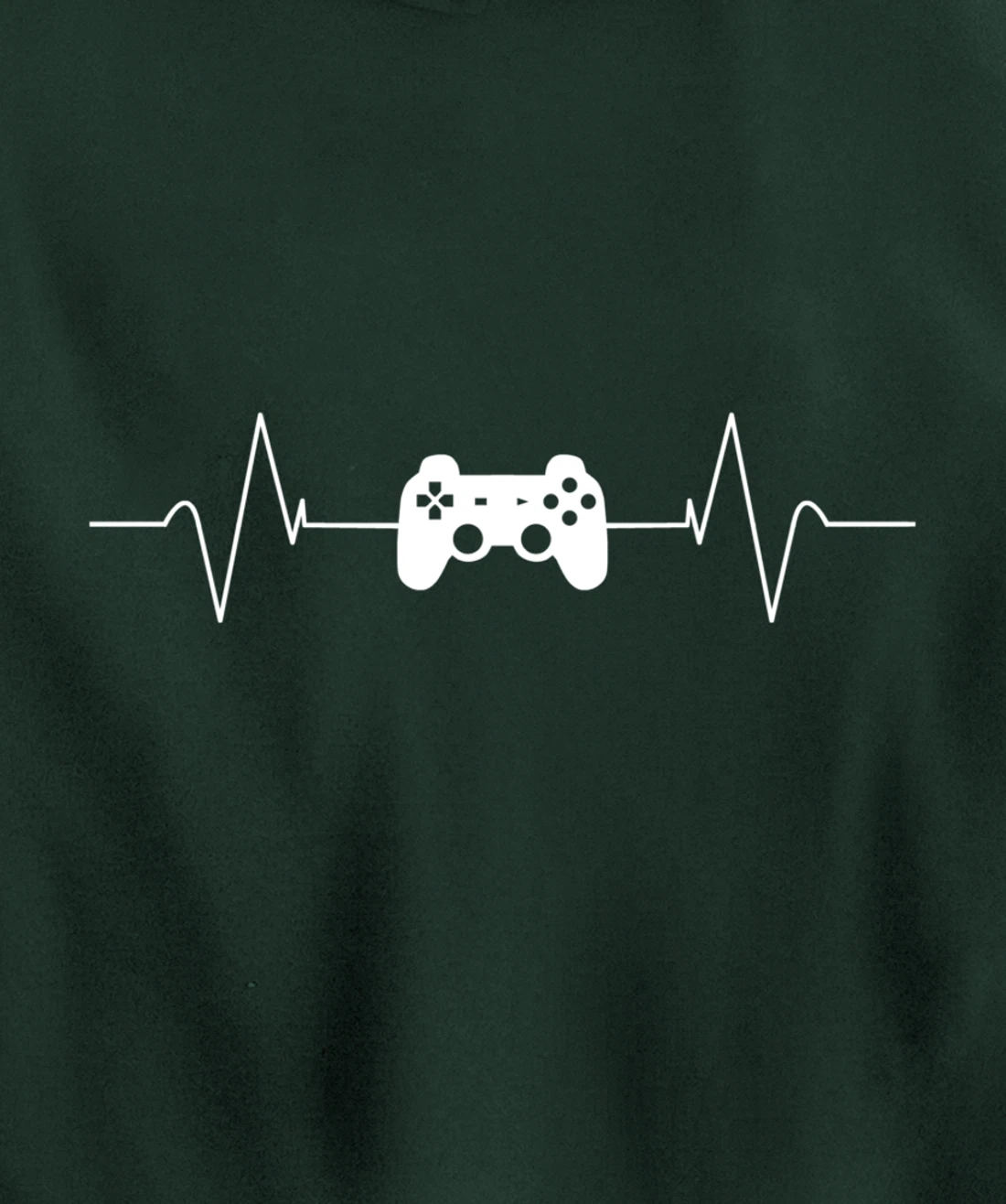 Gaming Heartbeat Gamer Gift Pullover Hoodie