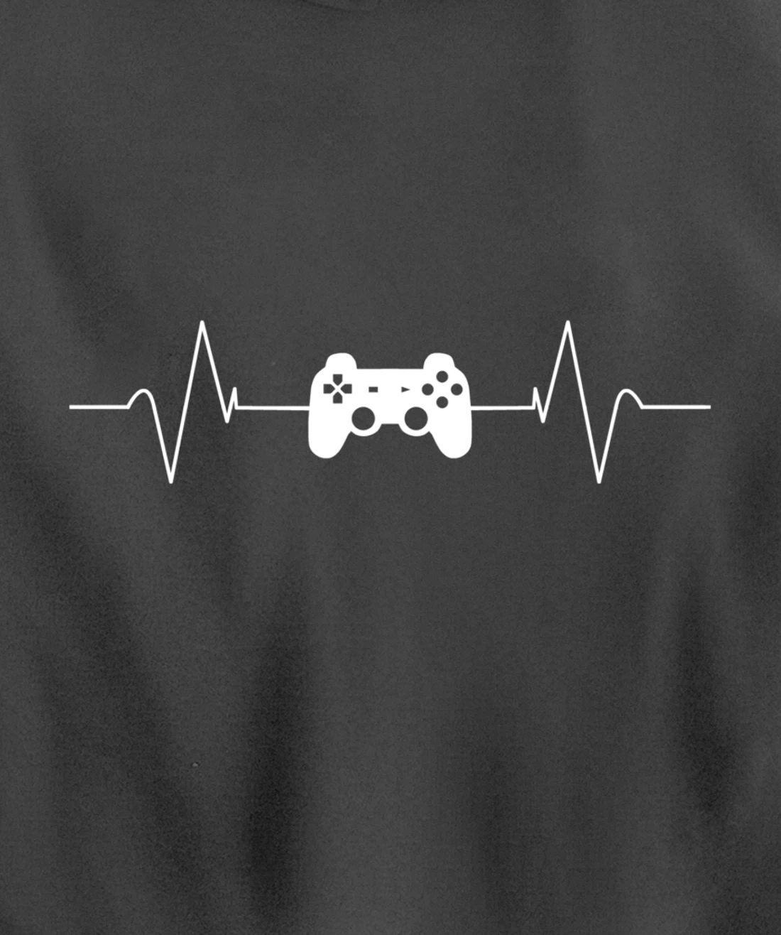 Gaming Heartbeat Gamer Gift Pullover Hoodie