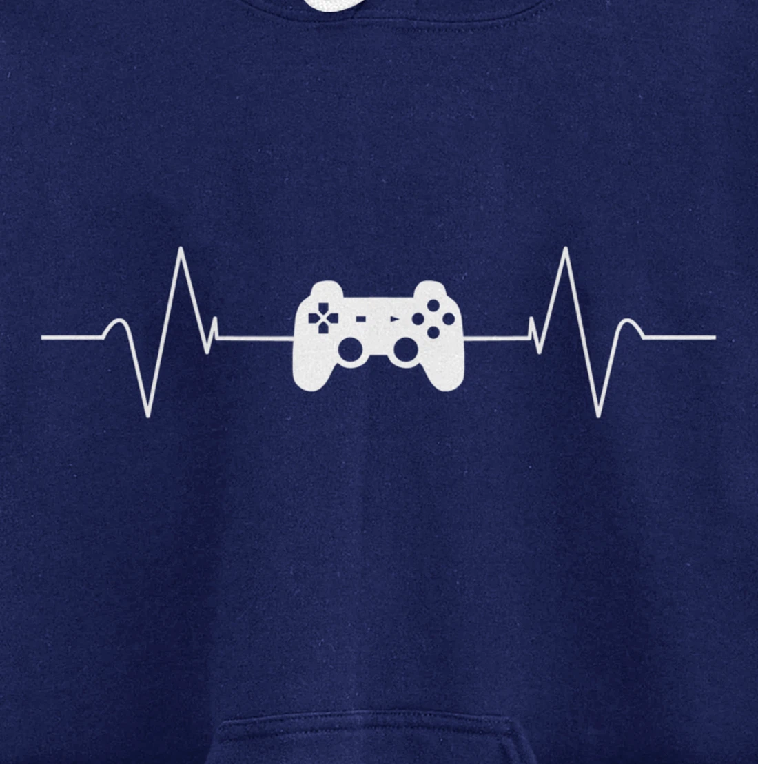 Gaming Heartbeat Gamer Gift Pullover Hoodie