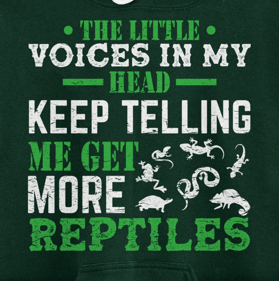 Funny Breeder Get More Reptiles Herping Reptile Pullover Hoodie
