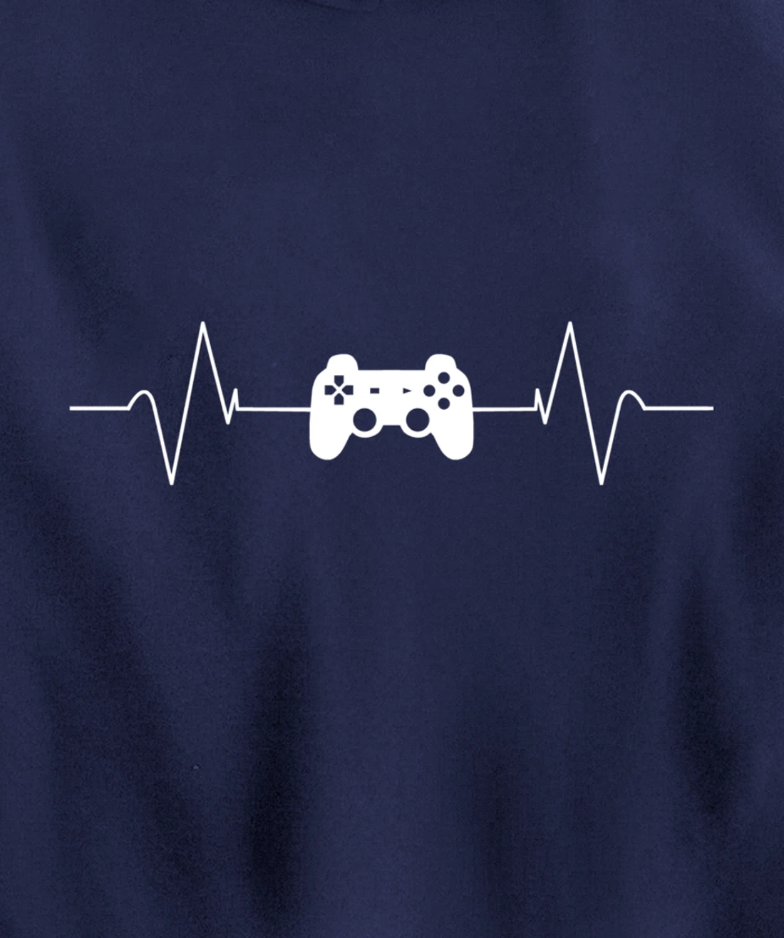 Gaming Heartbeat Gamer Gift Pullover Hoodie