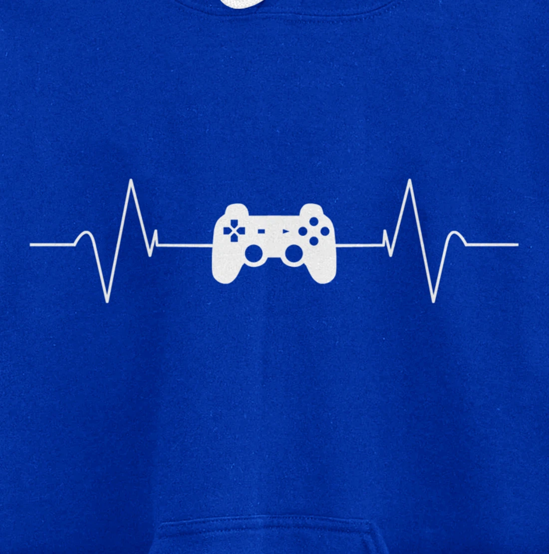 Gaming Heartbeat Gamer Gift Pullover Hoodie