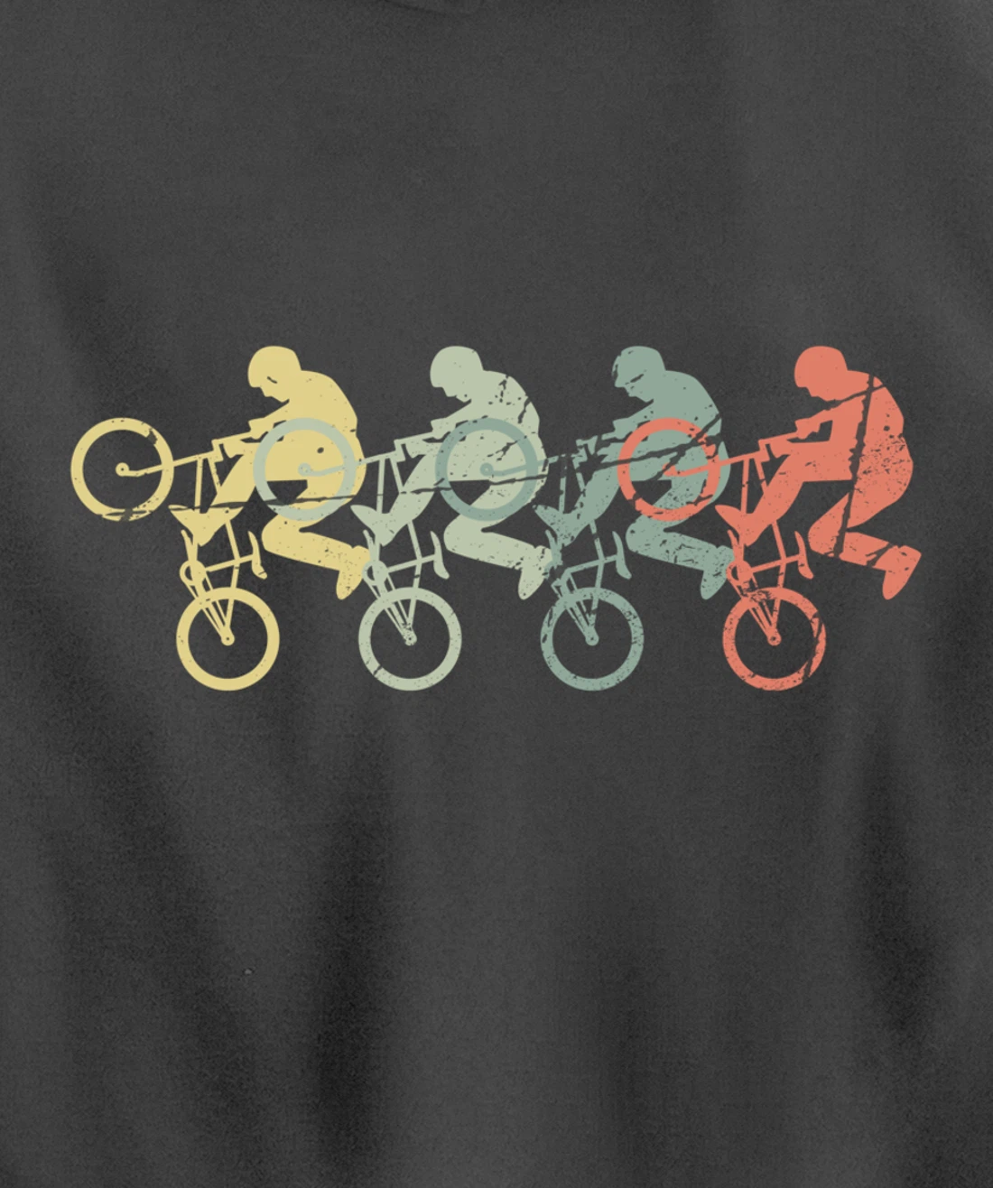 Vintage Retro BMX Gift Idea Pullover Hoodie