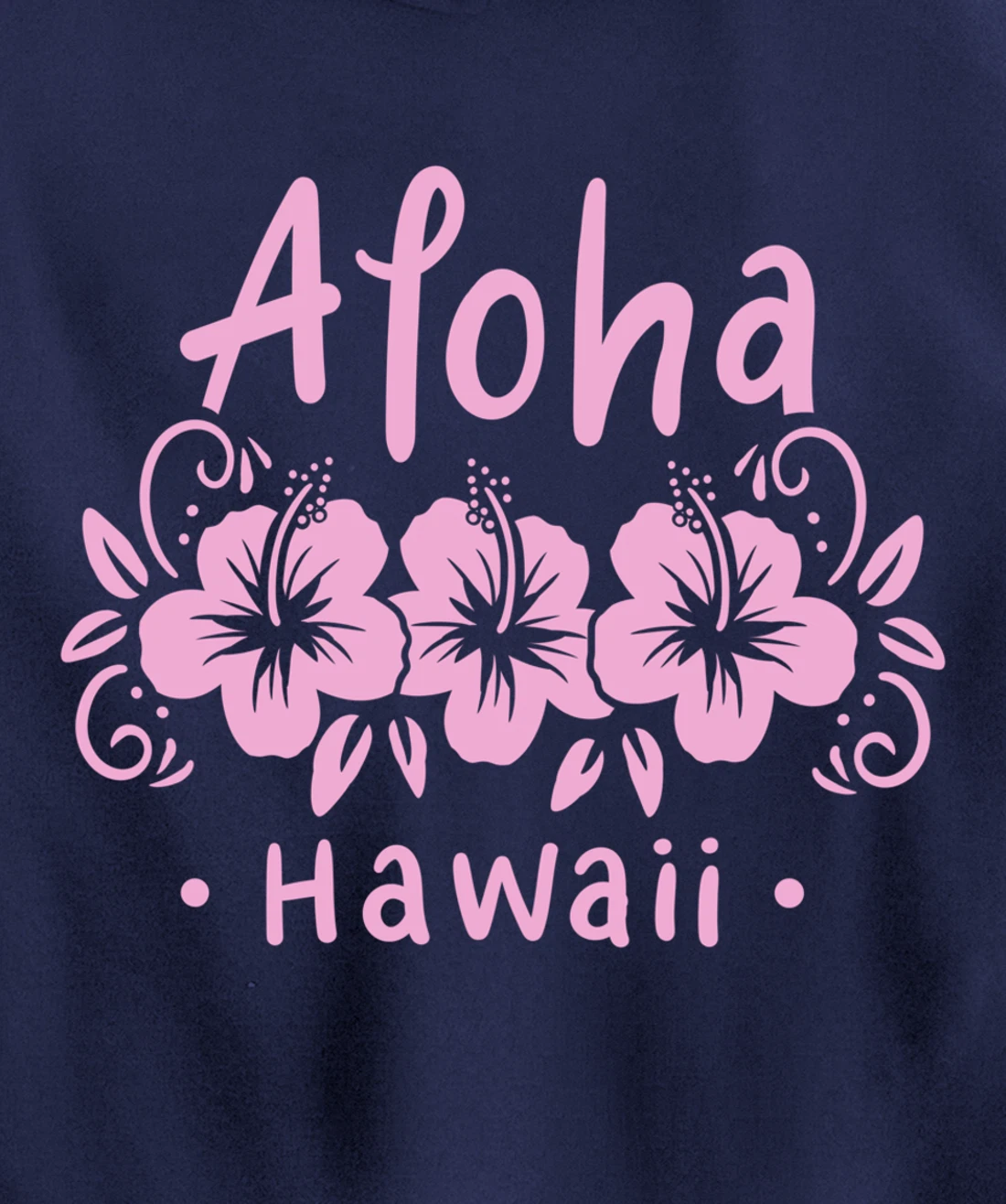 Aloha Hawaii Hawaiian Flower Summer Tropical Gift Pullover Hoodie