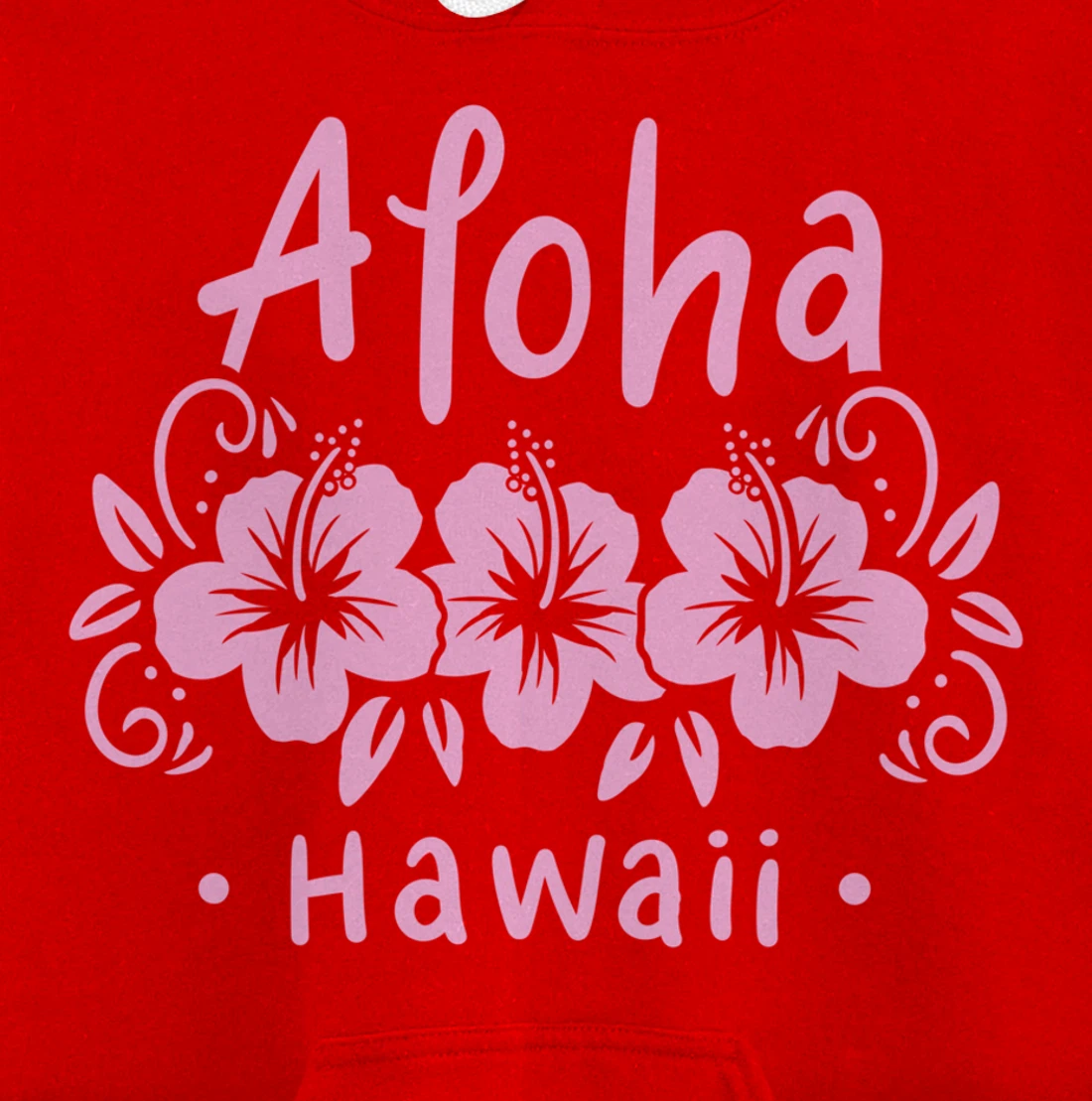Aloha Hawaii Hawaiian Flower Summer Tropical Gift Pullover Hoodie