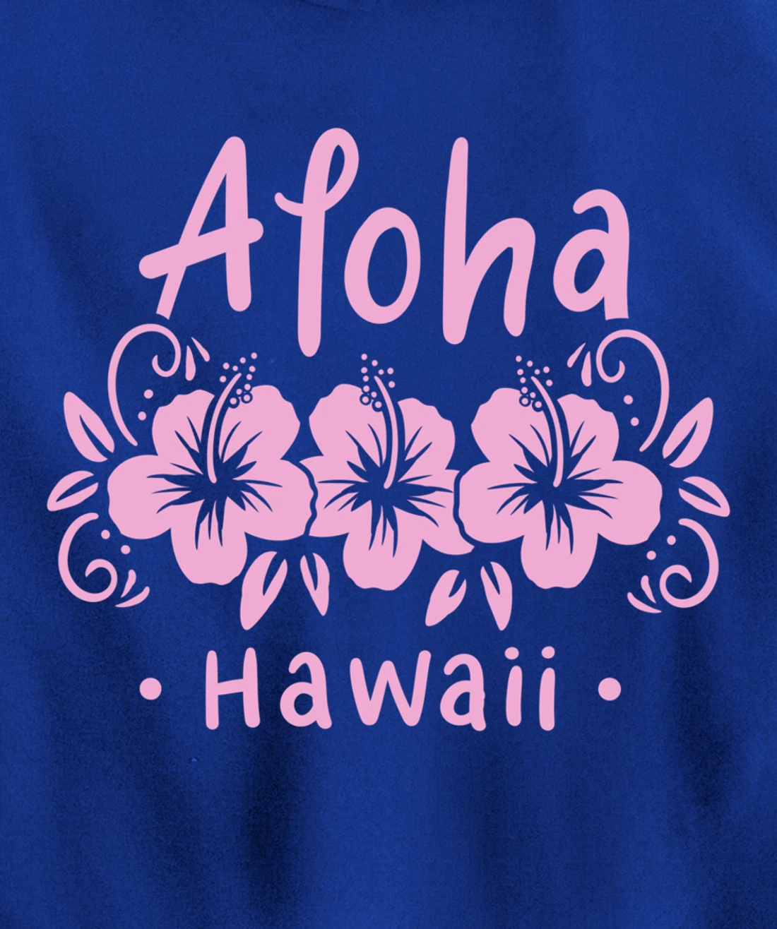 Aloha Hawaii Hawaiian Flower Summer Tropical Gift Pullover Hoodie