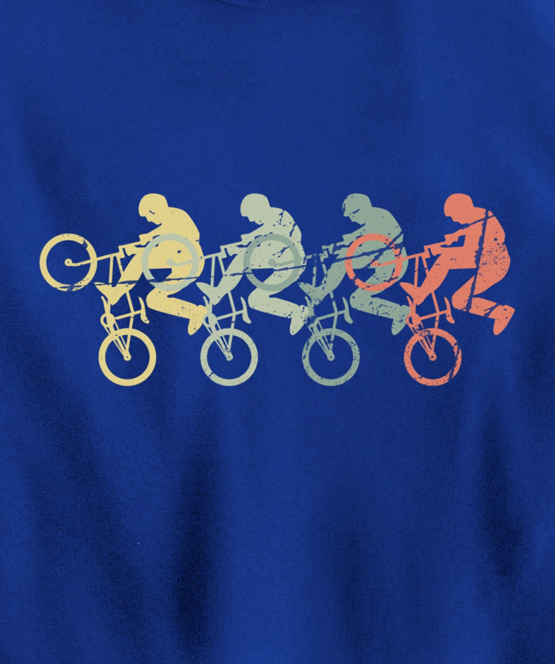 Vintage Retro BMX Gift Idea Pullover Hoodie