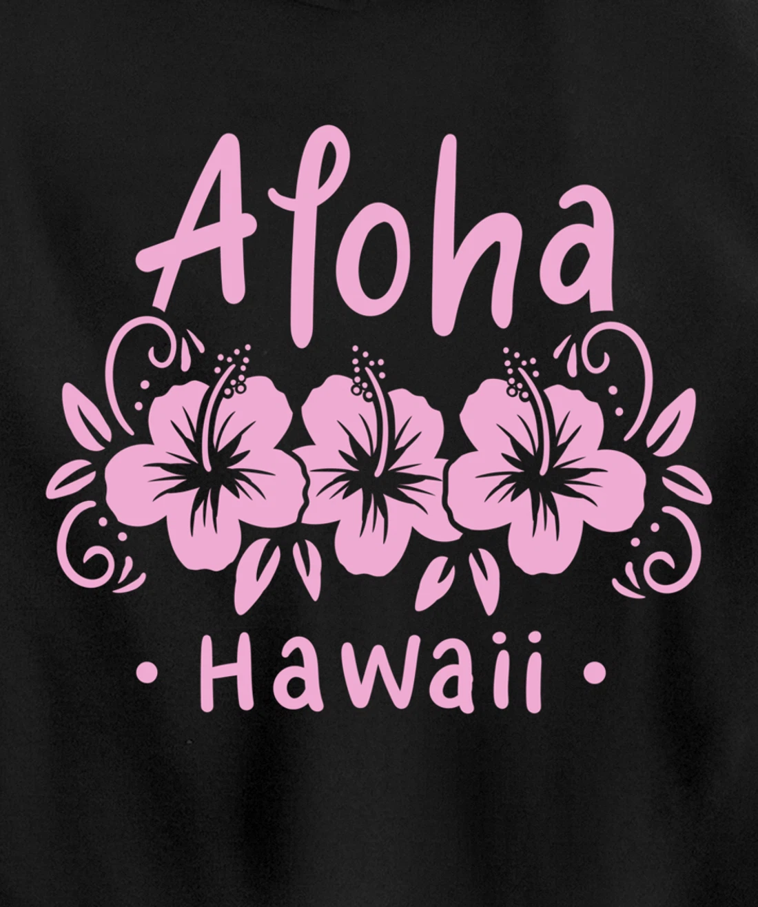 Aloha Hawaii Hawaiian Flower Summer Tropical Gift Pullover Hoodie