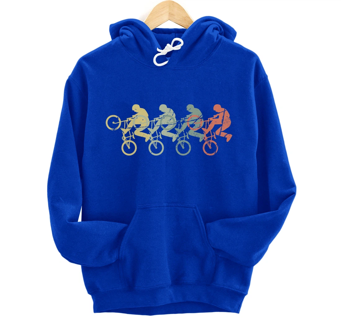 Vintage Retro BMX Gift Idea Pullover Hoodie