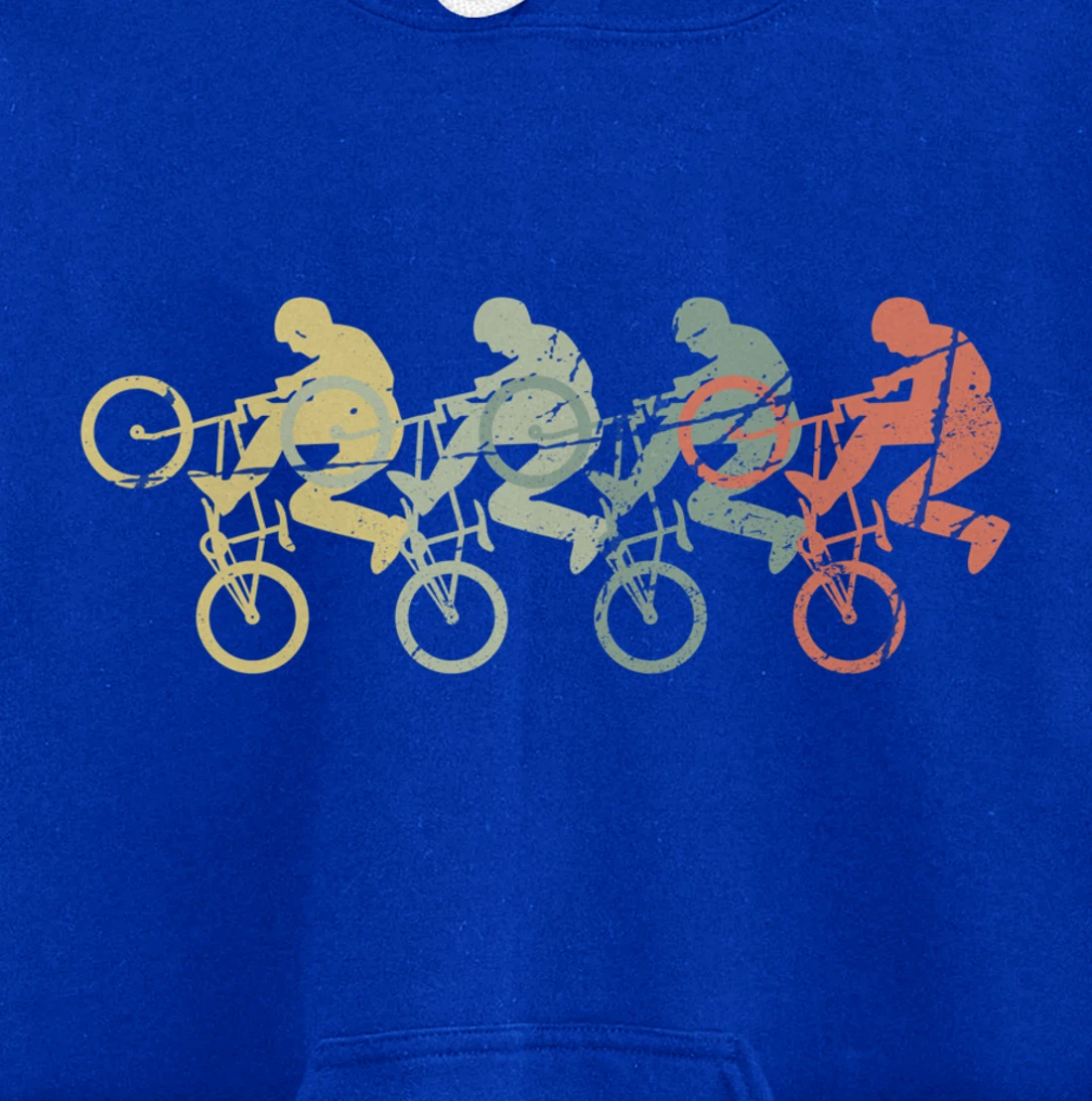 Vintage Retro BMX Gift Idea Pullover Hoodie