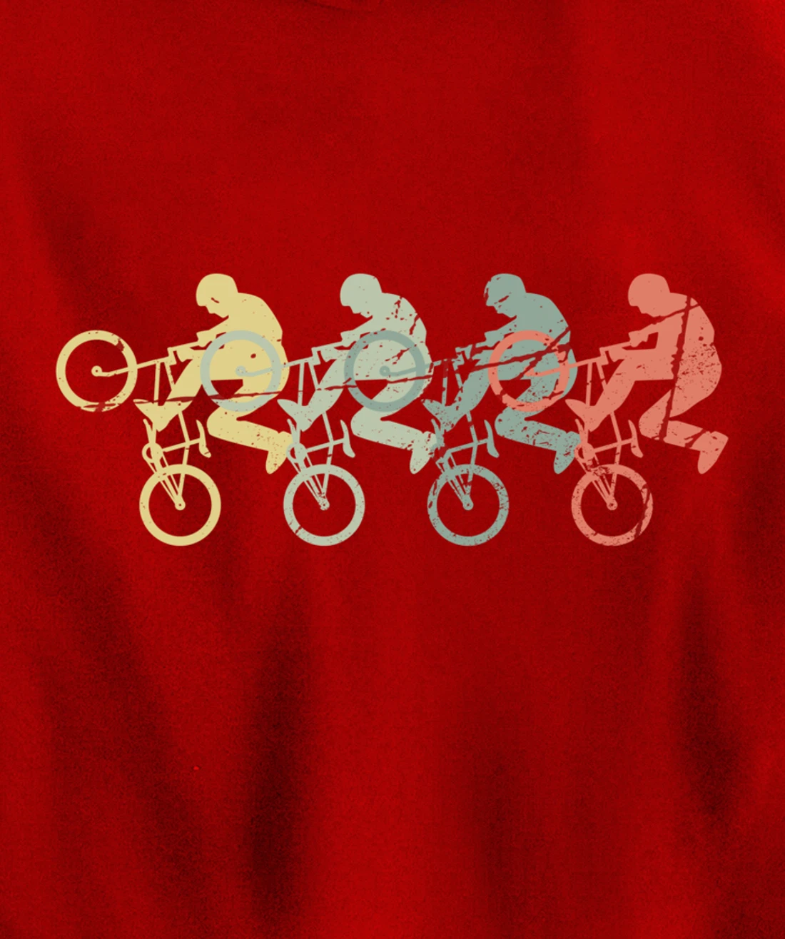 Vintage Retro BMX Gift Idea Pullover Hoodie