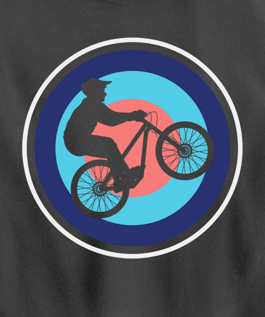 Mountain Bike Gifts Mountain-Biker Graphic Pullover Hoodie